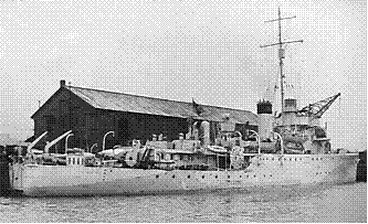 HMS Bramble - Halcyon Class Minesweeper