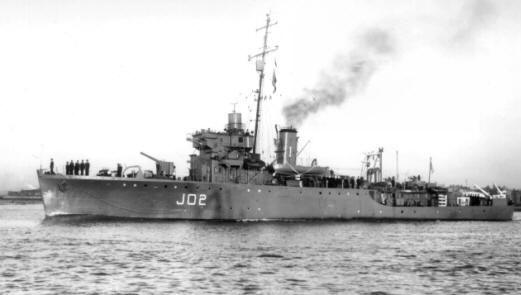 HMS Hazard - Halcyon Class Minesweeper