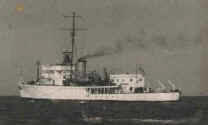 HMS Sharpshooter as Halcyon Class survey ship