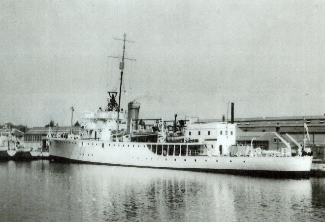 HMS Sharpshooter Chatham Jan 1950