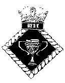 HMS Hebe Badge - Halcyon Class Minesweeper