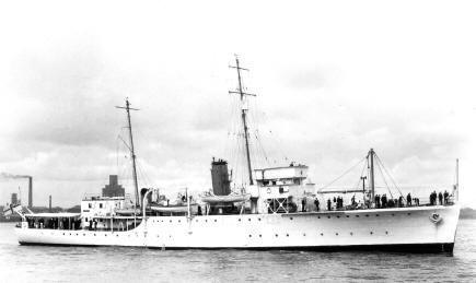 HMS Gleaner - Halcyon Class Minesweeper and Survey Ship
