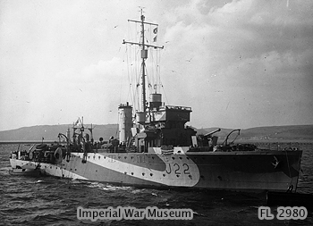 HMS Britomart - Halcyon Class Minesweper