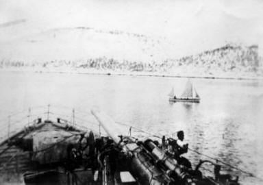 Kola Bay 1942 from HMS Britomart
