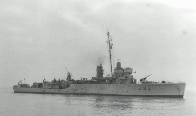HMS Gleaner J83