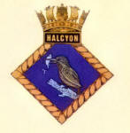 Badge HMS Halcyon - Halcyon Class Minesweeper