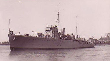 HMS Hussar 1934 - Halcyon Class Minesweeper