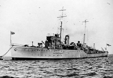 HMS Hussar - Halcyon Class Minesweeper