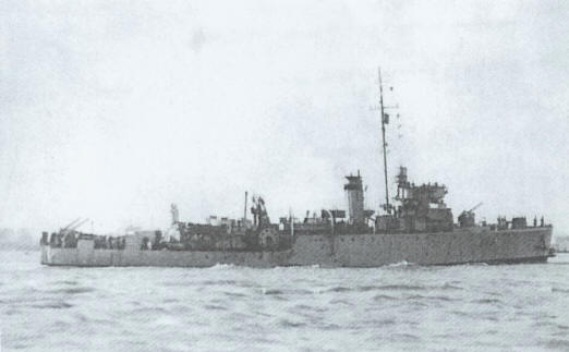HMS Jason - Halcyon  Class  Minesweeper