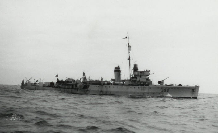 HMS Jason - Halcyon Class Minesweeper 1945