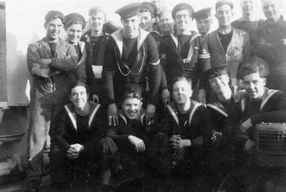 R Sowerbutts & Crew of HMS Jason