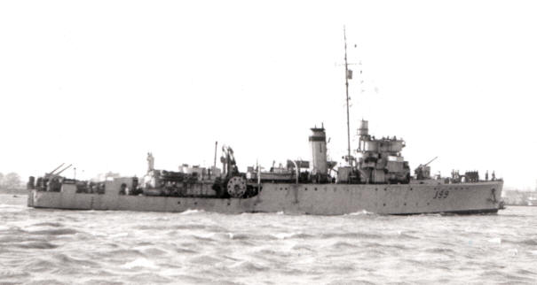 HMS Jason Halcyon Class Minesweeper Feb 1946