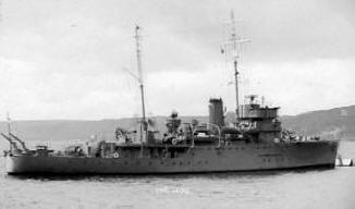 HMS Leda - Halcyon Class Minesweeper