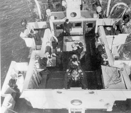 HMS Scott - Bridge - Halcyon Class Minesweeper