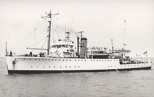 HMS Scott - Halcyon Class Minesweeper