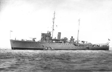 HMS Skipjack 1937 - Halcyon Class Minesweeper