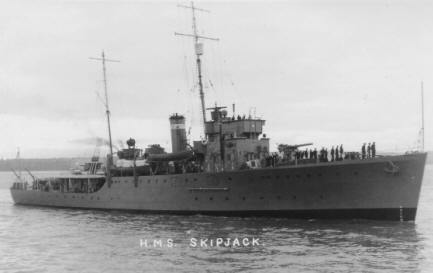 HMS Skipjack - Halcyon Class Minesweeper