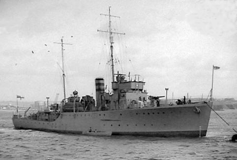 HMS Speedwell - Halcyon Class Minesweeper