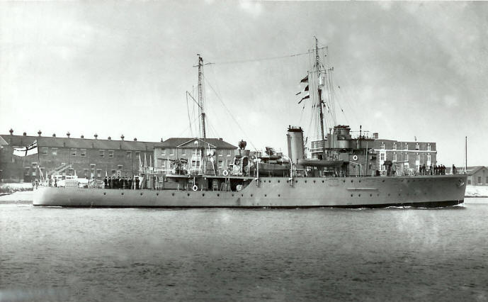 HMS Speedy 8th April 1939, Portsmouth